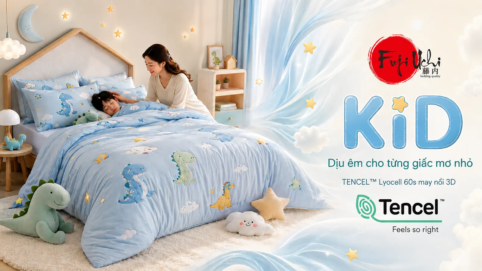 Bộ sưu tập Nâng niu giấc ngủ như lòng mẹ — FujiUchi Việt Nam