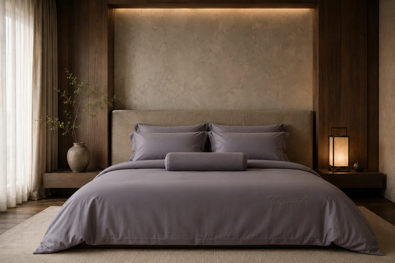 Mizu TN-04 — bộ chăn ga gối 5 món