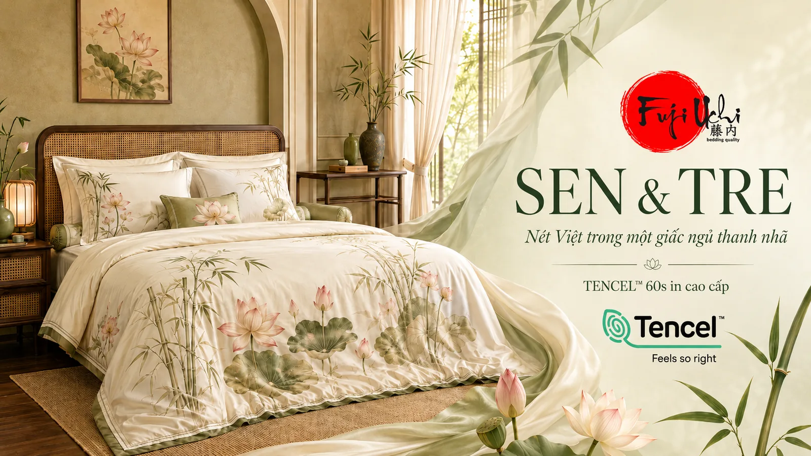 Bộ sưu tập Sen & Tre — FujiUchi Việt Nam
