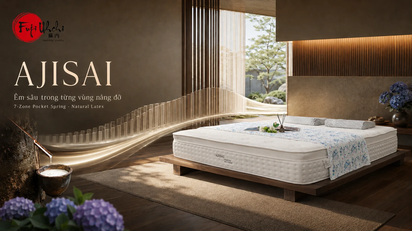 Đệm Premium Support — Ajisai
