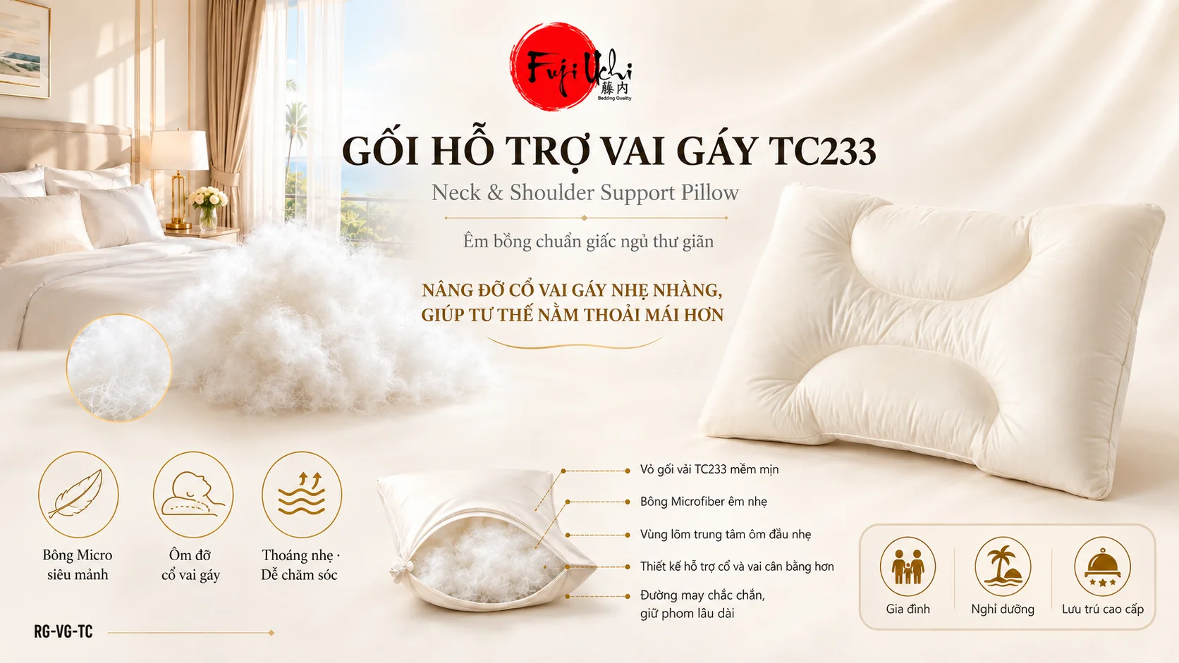Gối Cổ Vai Gáy