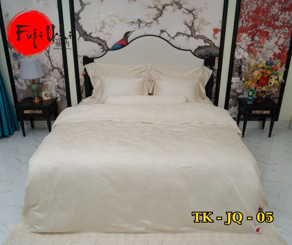 BỘ CHĂN GA GỐI 05 MÓN TK -JQ05