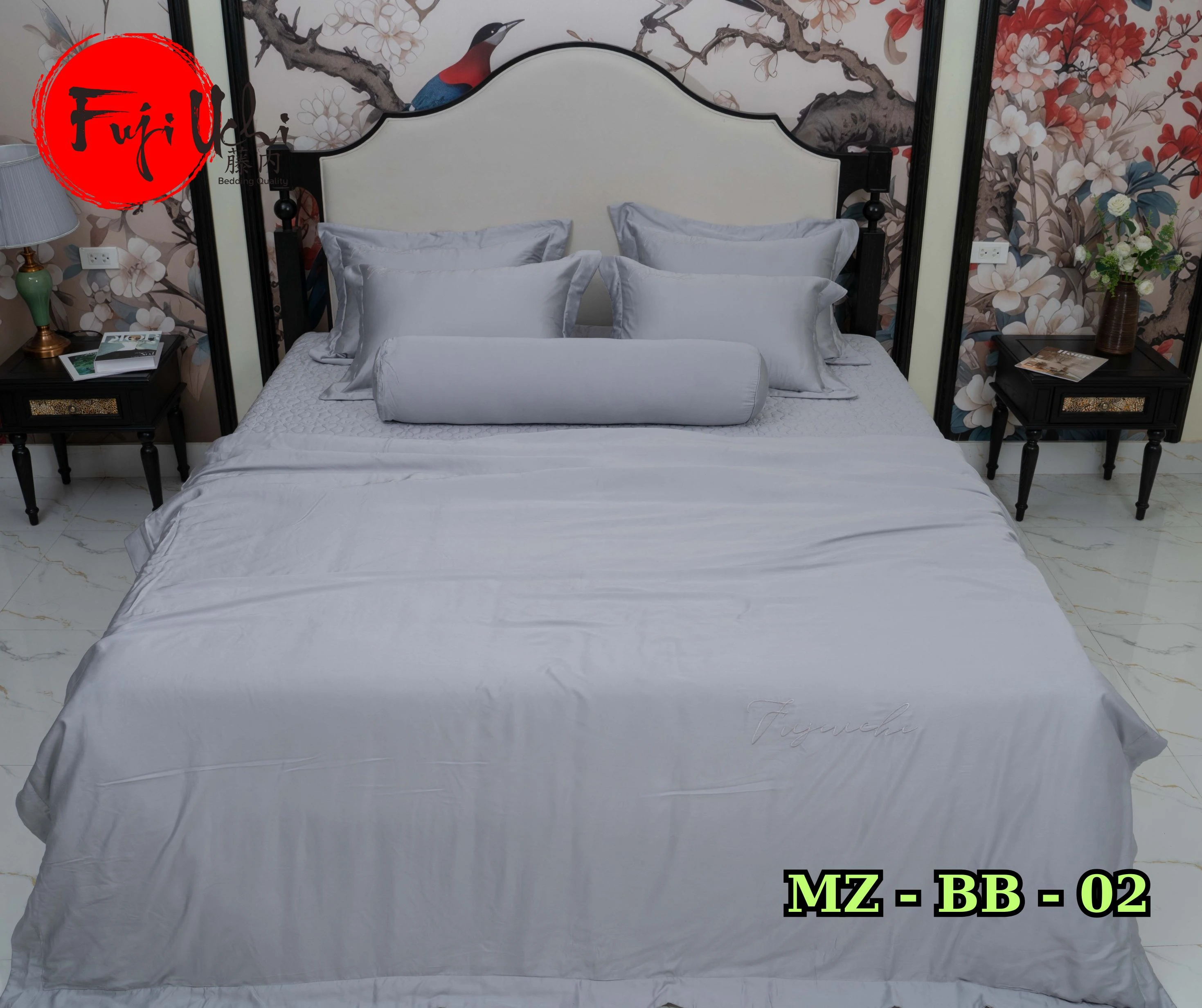 BỘ CHĂN GA GỐI 5 MÓN MZ - BB02