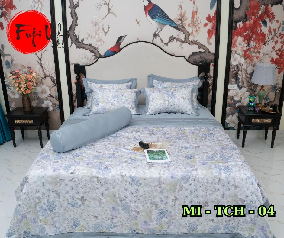 BỘ CHĂN GA GỐI 5 MÓN MI -TCH 04
