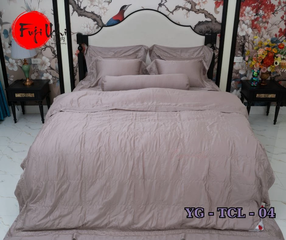 Bộ Chăn Ga gối 05 món YG-TCL-04