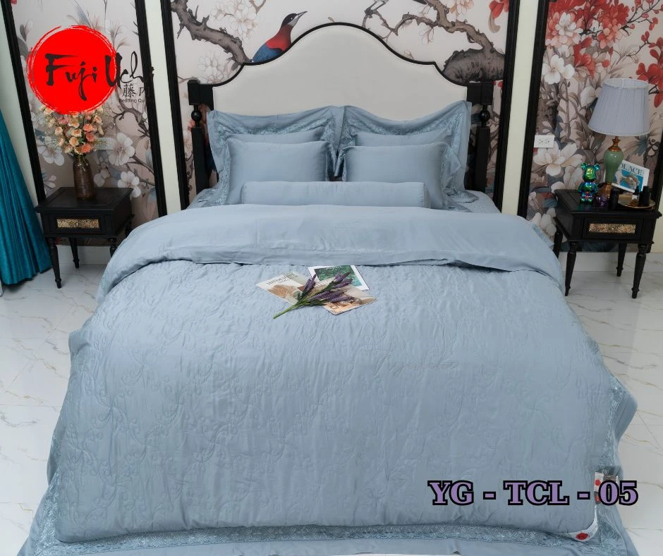 BỘ CHĂN GA GỐI 5 MÓN YG-TCL05