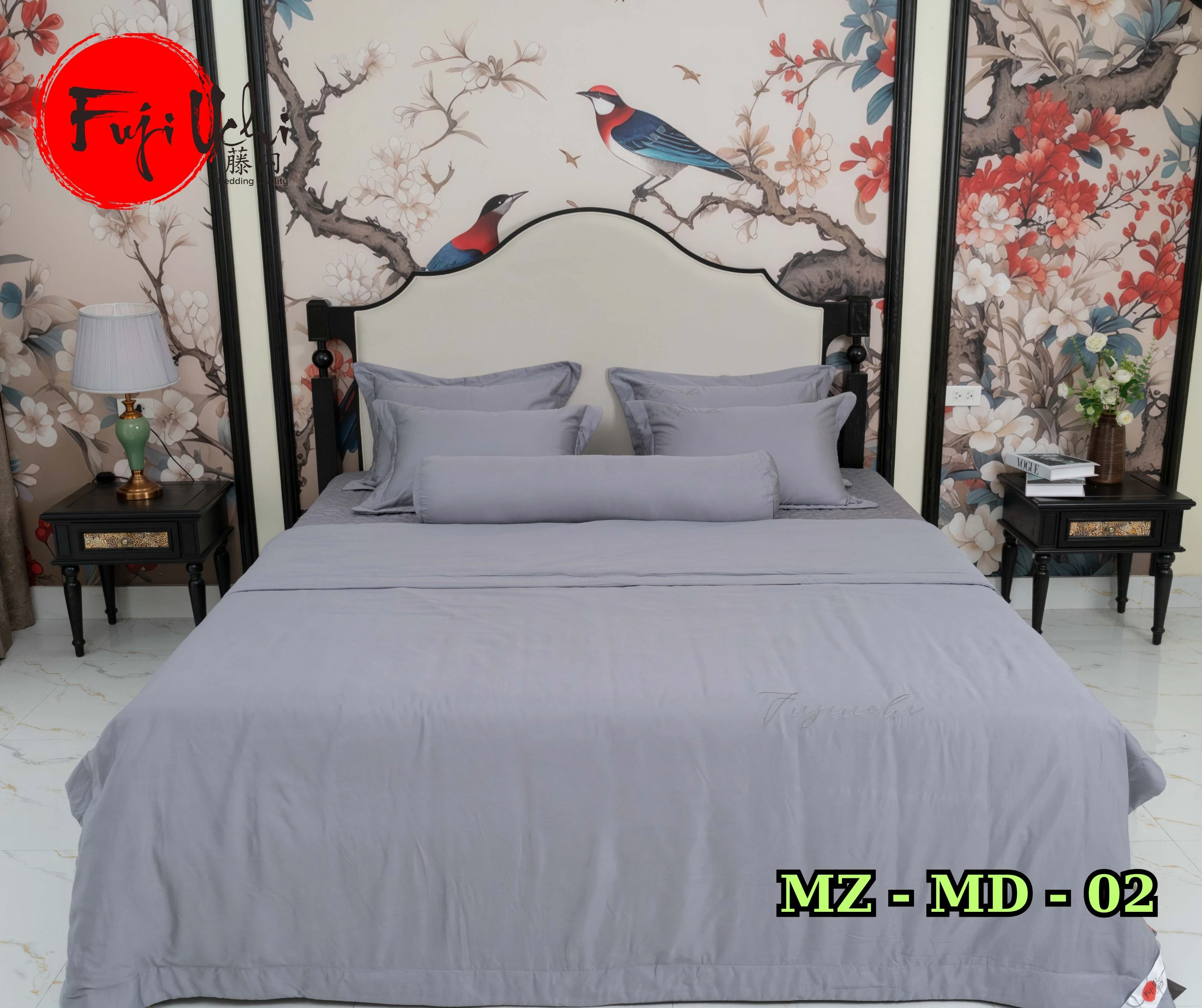 BỘ CHĂN GA GỐI 5 MÓN MZ - MD02