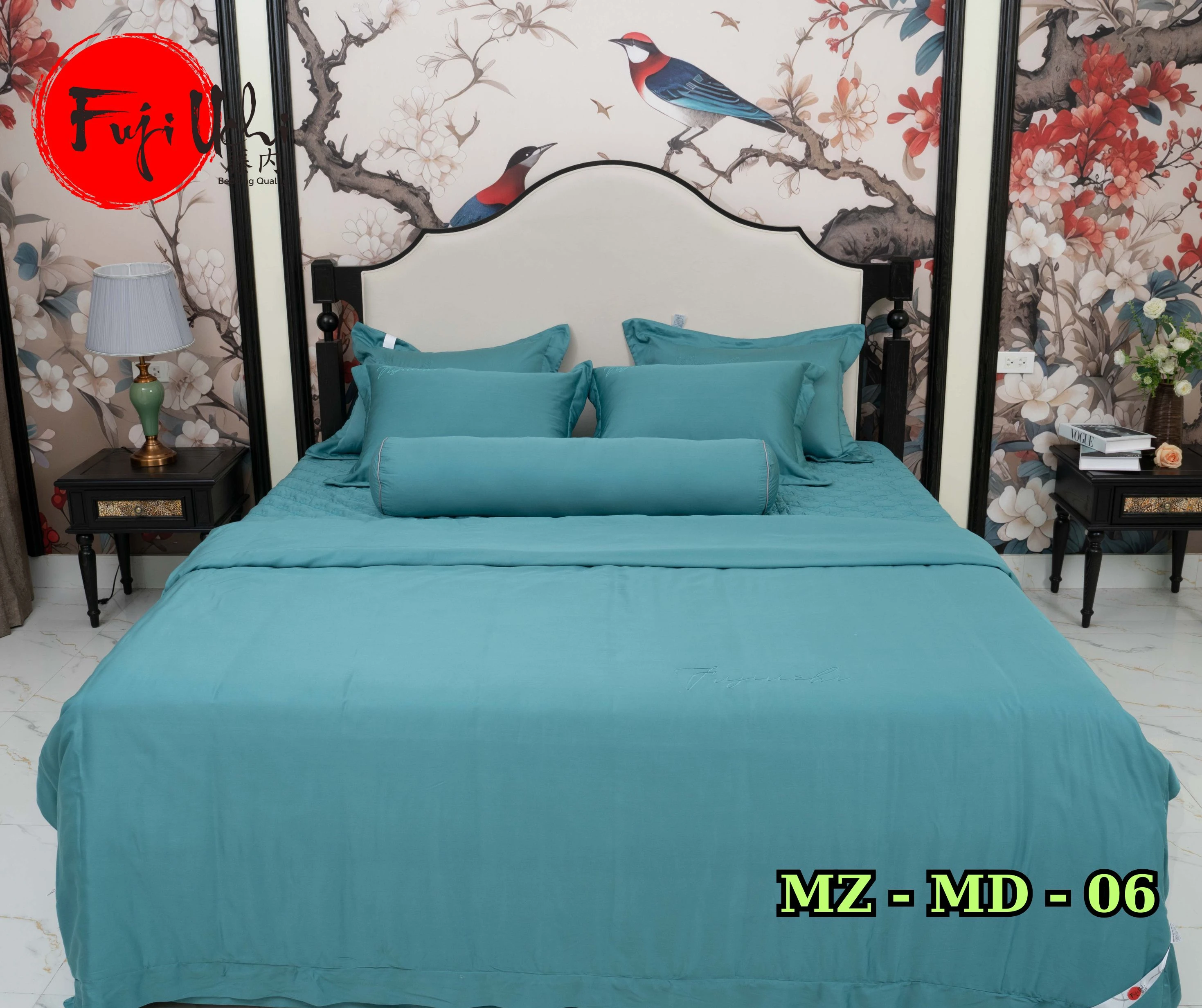 BỘ CHĂN GA GỐI 5 MÓN MZ - MD06