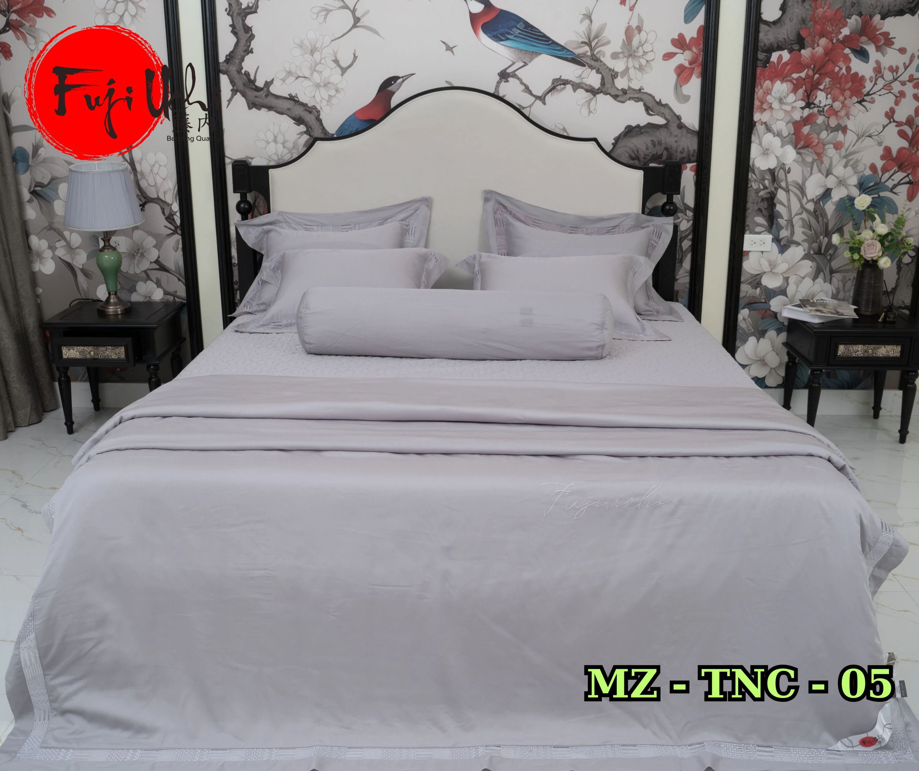 BỘ CHĂN GA GỐI 5 MÓN MZ - TNC05