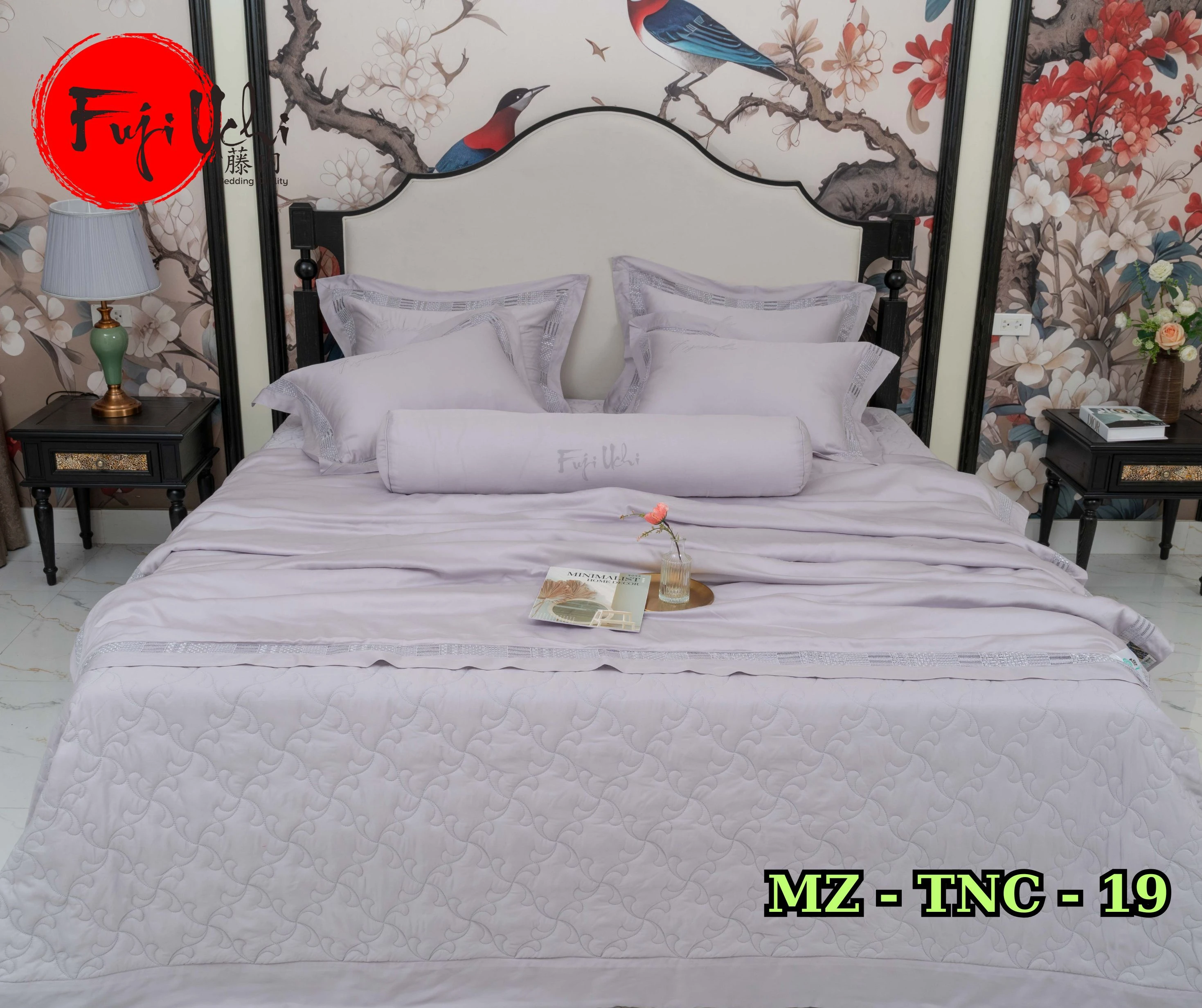BỘ CHĂN GA GỐI 5 MÓN MZ - TNC19