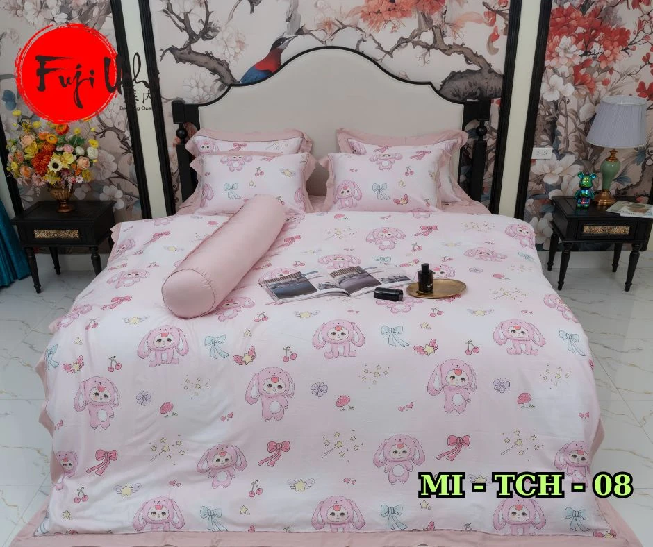 BỘ CHĂN GA GỐI 5 MÓN MI -TCH 08